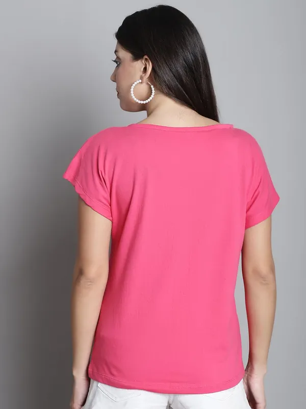 Dressitude-Pink-T-Shirt