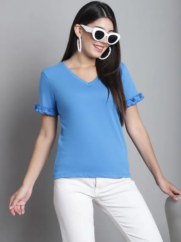 Dressitude-Blue-T-Shirt