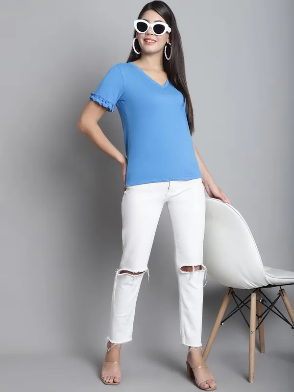 Dressitude-Blue-T-Shirt