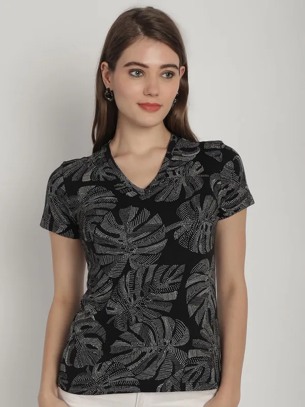 Dressitude-Black-T-Shirt