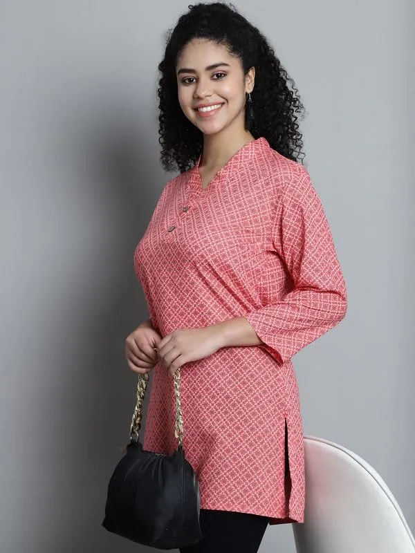 Dressitude-Rubine_Red-Tunic