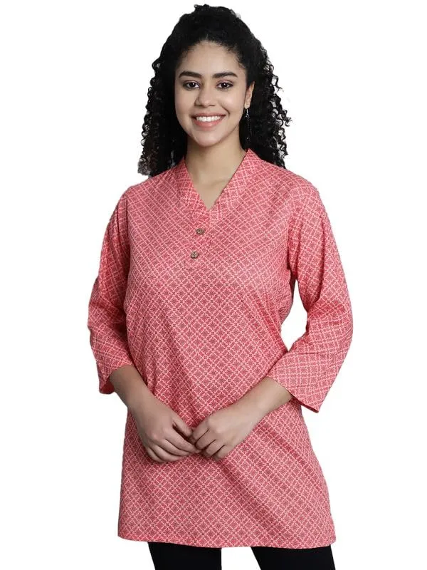 Dressitude-Rubine_Red-Tunic