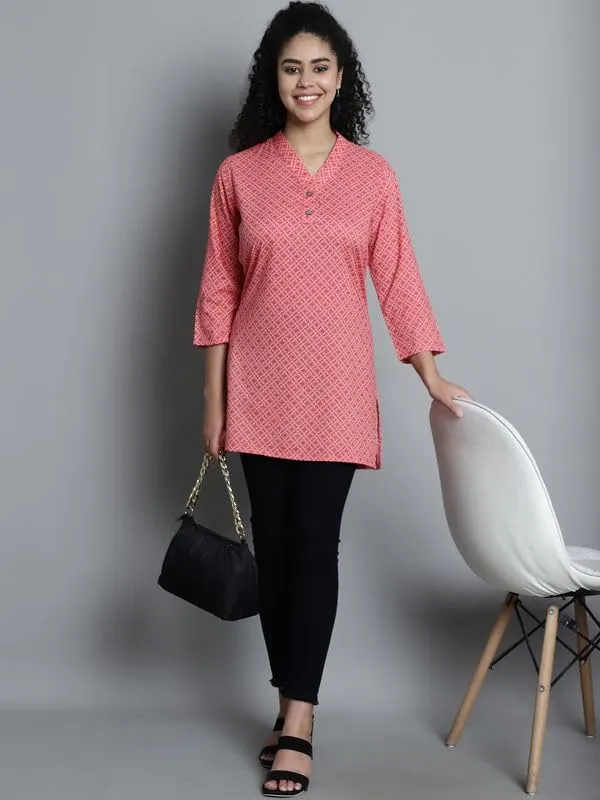 Dressitude-Rubine_Red-Tunic