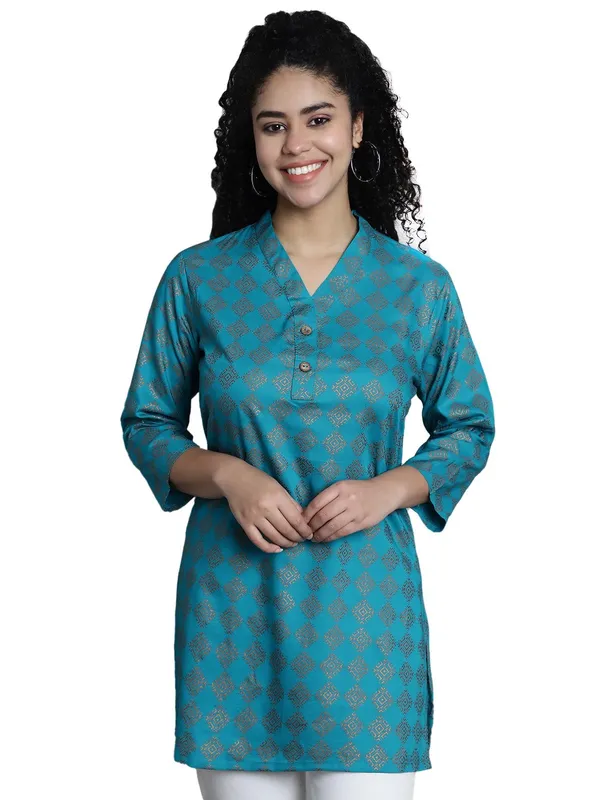 Dressitude-Blue-Tunic