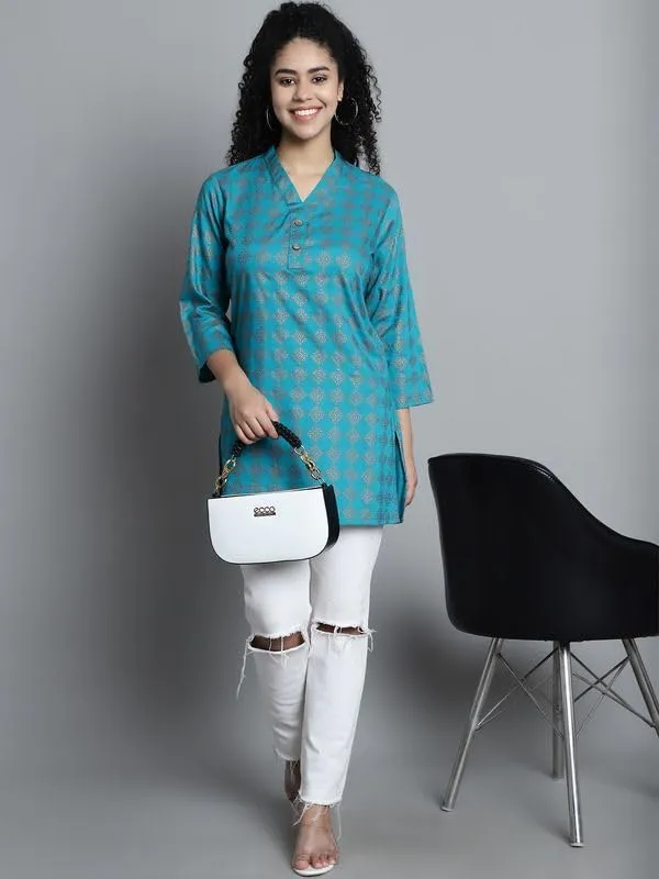 Dressitude-Blue-Tunic