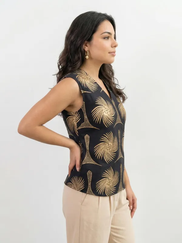 Dressitude-Black-Vest_Top