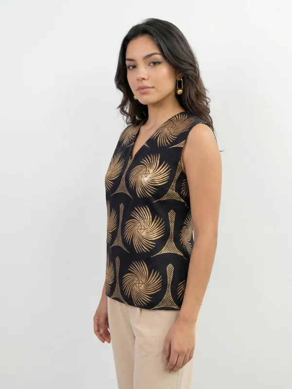 Black_Cotton_Vest_Top_For_Women