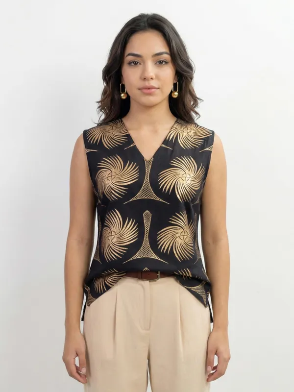 Black_Cotton_Vest_Top_For_Women