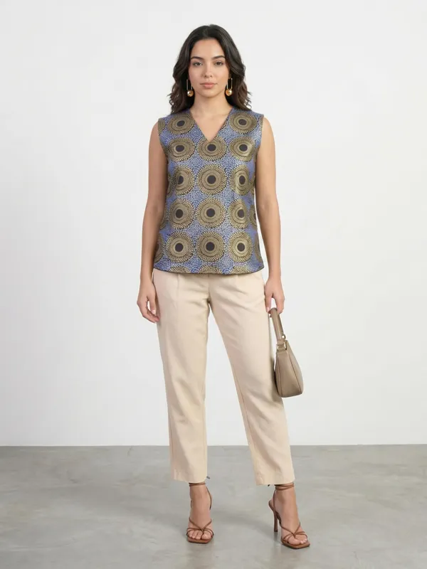 Blue_Cotton_Vest_Top_For_Women