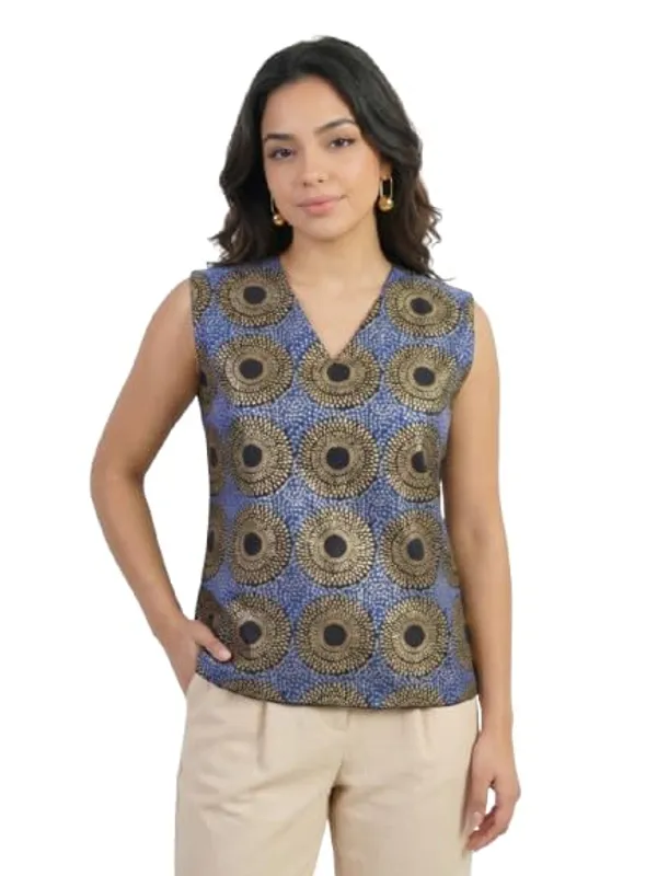 Blue_Cotton_Vest_Top_For_Women