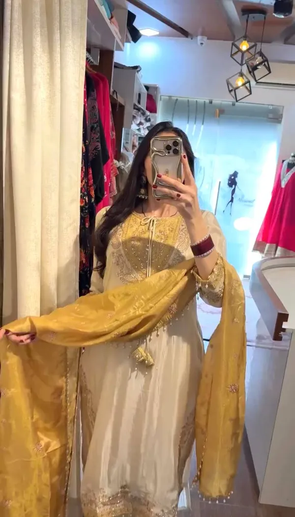 Cream_Satin_Silk_Straight_Embroidered_Kurta_Set_For_Women