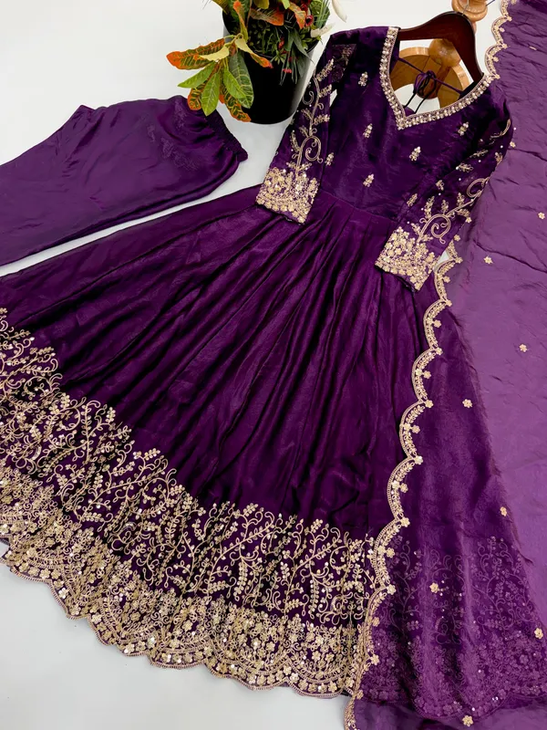 Violet_Satin_Silk_Embroidered_Flared_Anarkali_Suit_Set_For_Women
