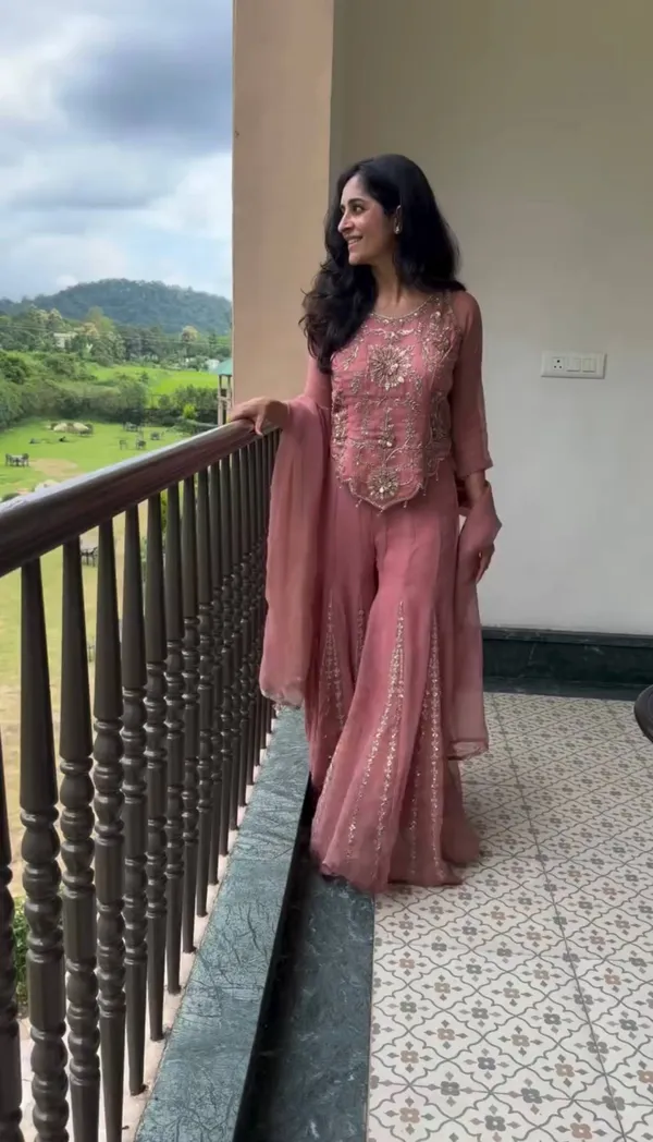 Pink_Satin_Silk_Flared_Embroidered_Anarkali_Suit_Set_For_Women