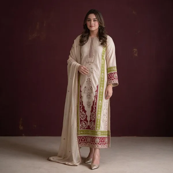 Off_White_Silk_Straight_Printed_Suit_Set_For_Women