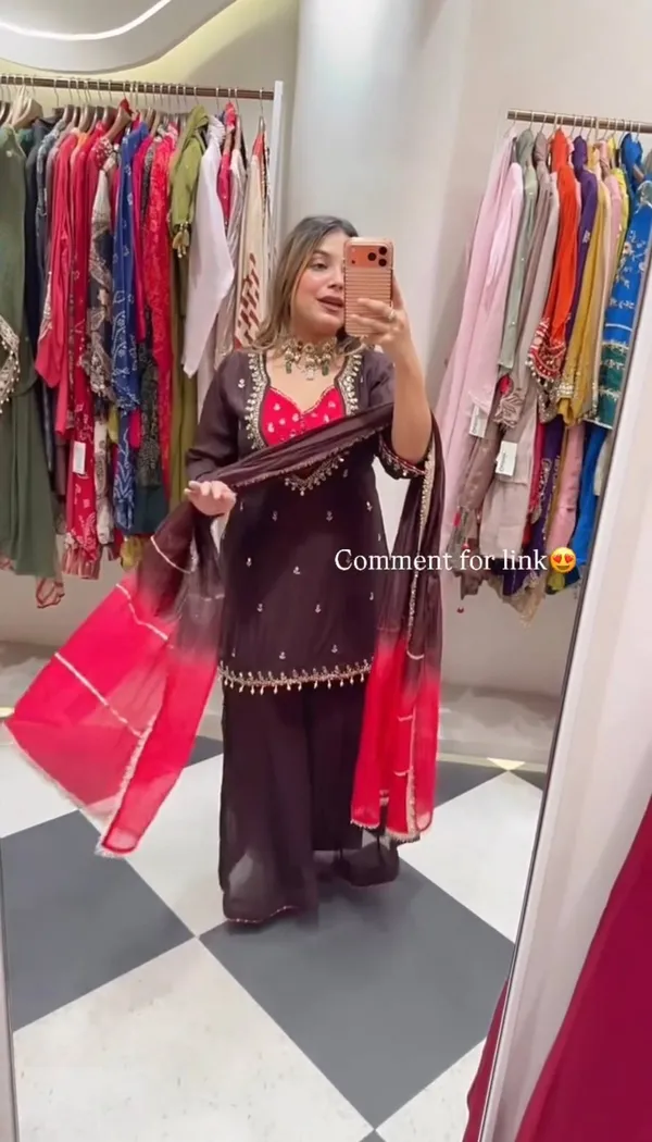 Purple_Silk_Satin_Embroidered_Flared_Anarkali_Suit_Set_For_Women