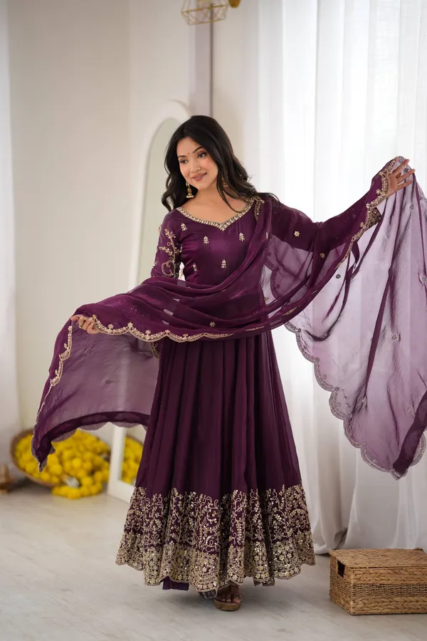 Violet_Satin_Silk_Embroidered_Flared_Anarkali_Suit_Set_For_Women