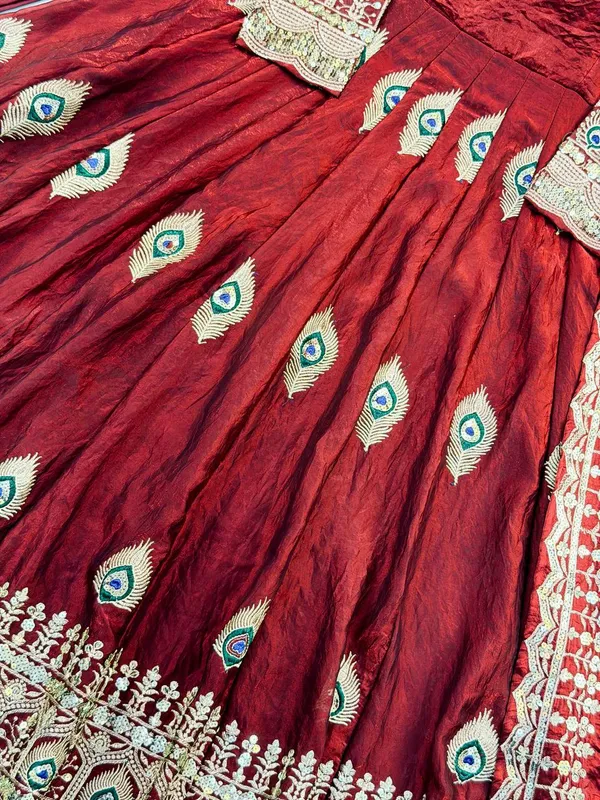 Maroon_Satin_Silk_Flared_Embroidered_Anarkali_Suit_Set_For_Women
