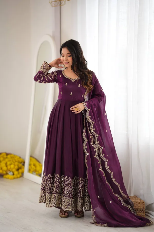 Violet_Satin_Silk_Embroidered_Flared_Anarkali_Suit_Set_For_Women