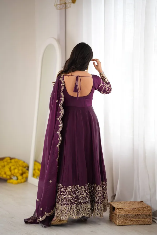 Violet_Satin_Silk_Embroidered_Flared_Anarkali_Suit_Set_For_Women