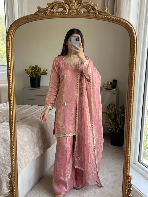 Pink_Satin_Silk_Straight_Embroidered_Kurta_Palazzo_Set_For_Women