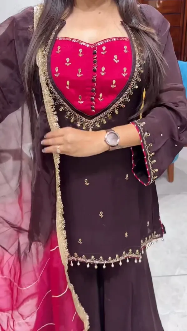 Purple_Silk_Satin_Embroidered_Flared_Anarkali_Suit_Set_For_Women