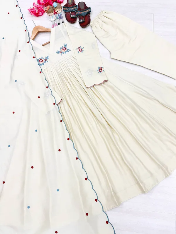 Off_White_Chanderi_Flared_Anarkali_Suit_Set_For_Women