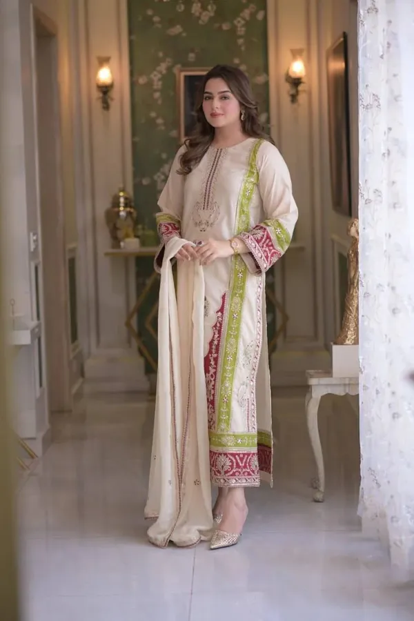 Off_White_Silk_Straight_Printed_Suit_Set_For_Women