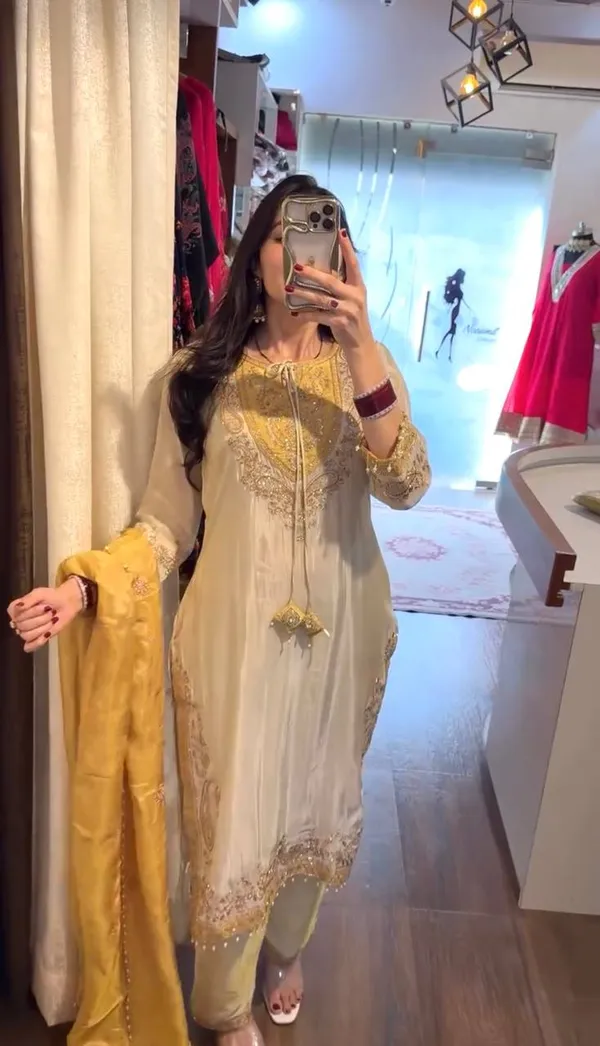 Cream_Satin_Silk_Straight_Embroidered_Kurta_Set_For_Women