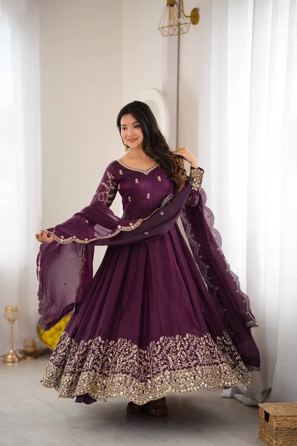 Violet_Satin_Silk_Embroidered_Flared_Anarkali_Suit_Set_For_Women