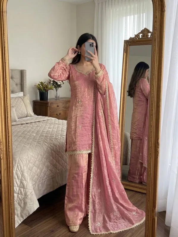 Pink_Satin_Silk_Straight_Embroidered_Kurta_Palazzo_Set_For_Women