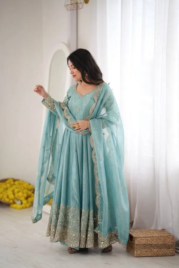 Sky_Blue_Satin_Silk_Embroidered_Flared_Anarkali_Suit_Set_For_Women