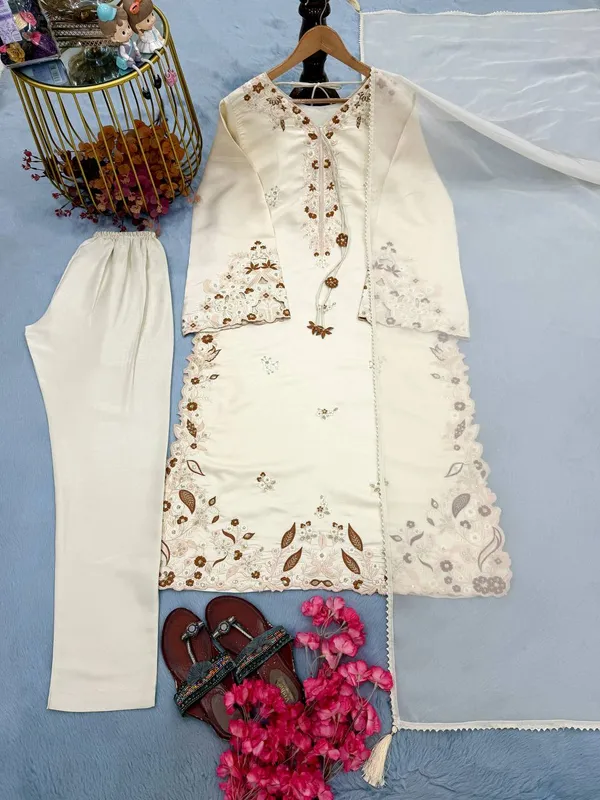 Off_White_Satin_Silk_Straight_Embroidered_Kurta_Set_For_Women