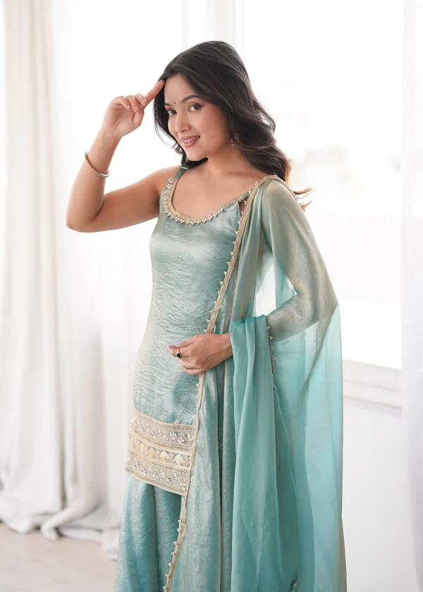Sky_Blue_Satin_Silk_Sleeveless_Embellished_Sharara_Set_For_Women