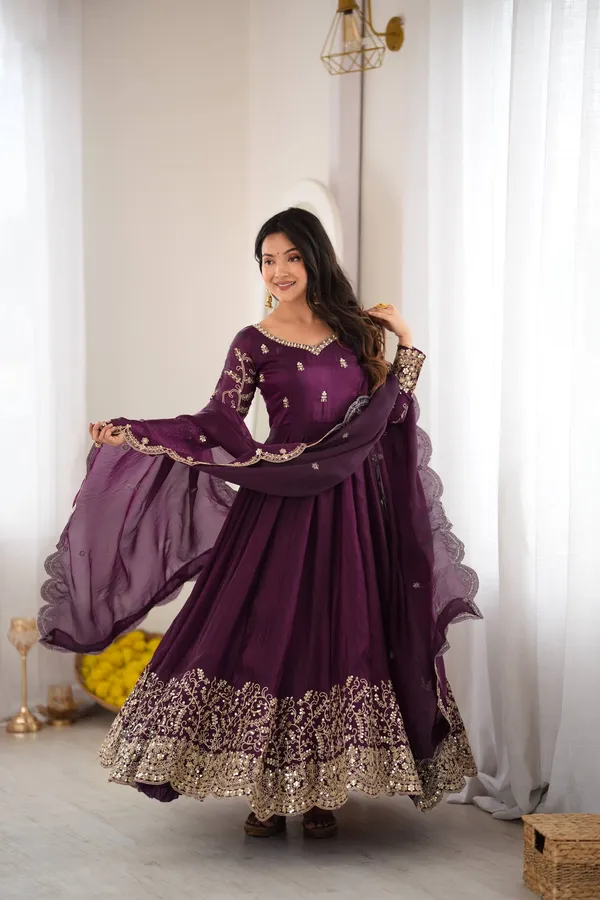 Violet_Satin_Silk_Embroidered_Flared_Anarkali_Suit_Set_For_Women