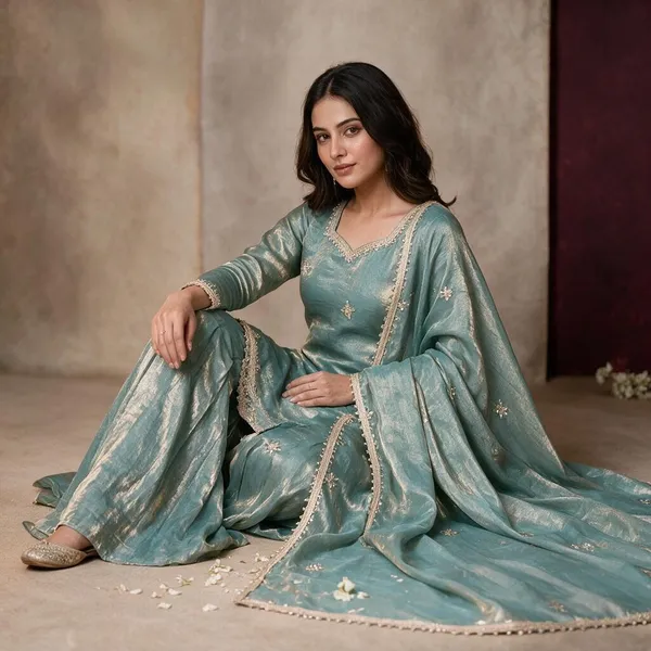 Sky_Blue_Satin_Silk_Straight_Embroidered_Sharara_Suit_Set_For_Women