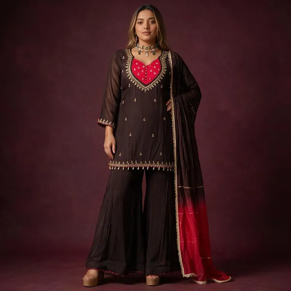 Purple_Silk_Satin_Embroidered_Flared_Anarkali_Suit_Set_For_Women