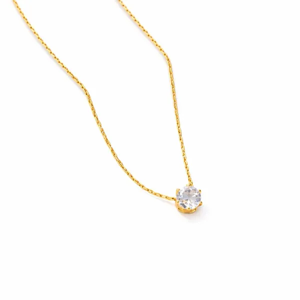 D_Glamm_Fashion_Gold_Tone_Solitaire_Pendant_Necklace_Round_Crystal_Stone_Anti_Tarnish_Chain