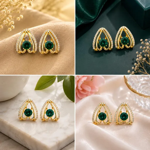 D_Glamm_Fashion_Crystal_Pave_Flower_Ear_Jacket_Earrings_Gold_Tone