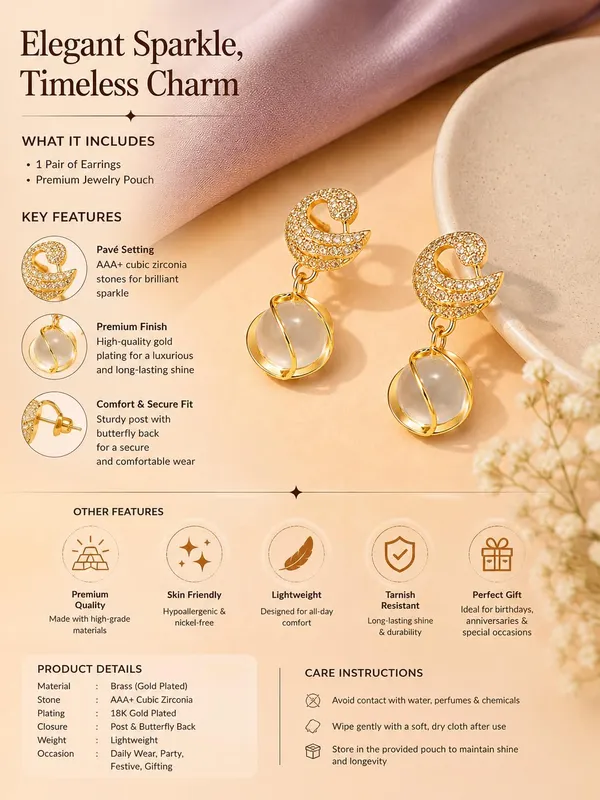 D_Glamm_Fashion_Gold_Tone_Crystal_Crescent_Moon_Drop_Earrings_With_Orb_Pendant