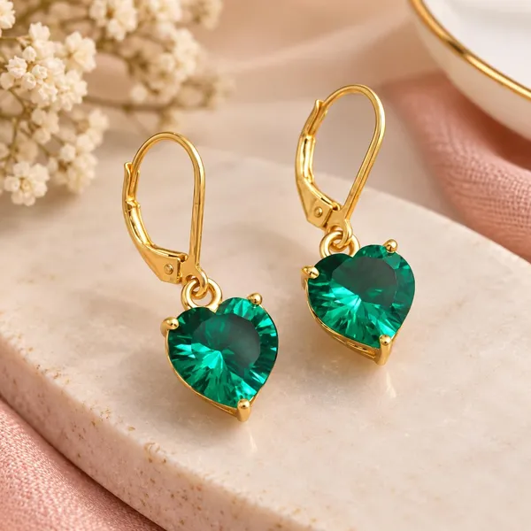 D_Glamm_Fashion_Heart_Cut_Emerald_Green_Crystal_Drop_Earrings_In_Gold_Tone