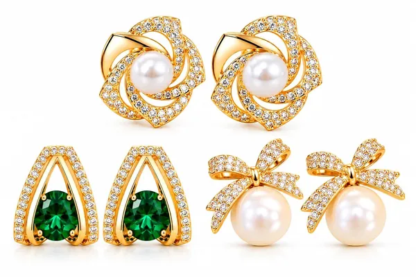 D_Glamm_Fashion_Gold_Plated_Stud_Earrings_Set_With_Pearl_And_Crystal_3_Pairs