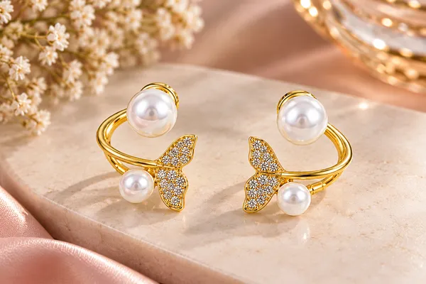 Gold-Tone_Pearl_Butterfly_Earrings_for_Women