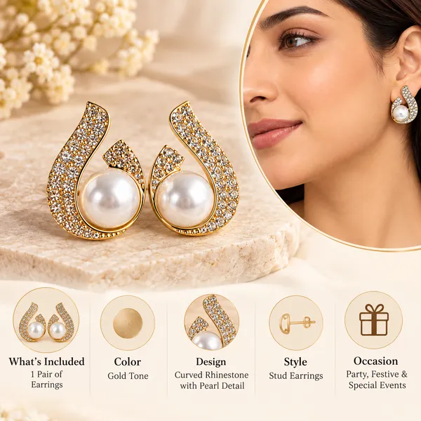 Gold_Tone_Rhinestone_Pearl_Stud_Earrings_for_Women