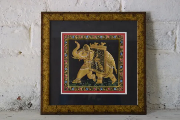 Wooden_Traditional_Elephant_Motif_Religious_Wall_Art_Frame