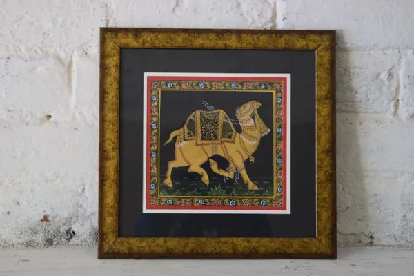 Wooden_Traditional_Horse_Artwork_Framed_Wall_Decor