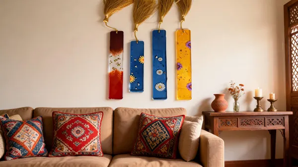 Multicolor_Resin_Dried_Flower_Botanical_Tassel_Bookmark_Set