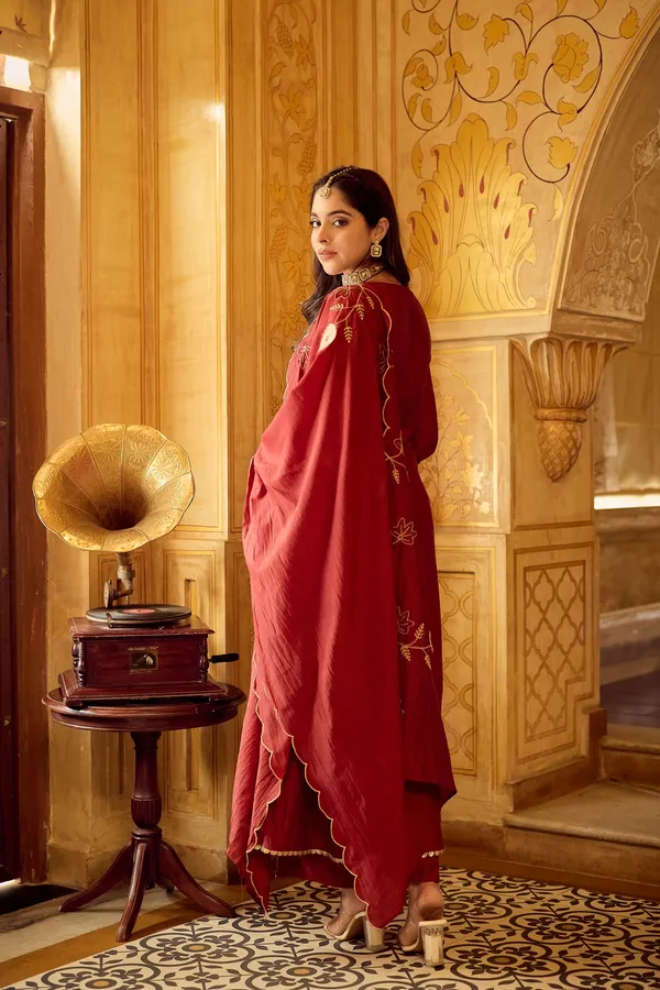 Sherri_Hill-Kurta_Set-RED