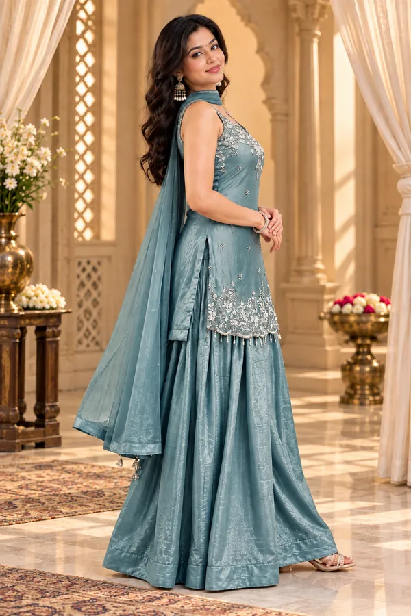 Sherri_Hill-Kurta_Set-GREY