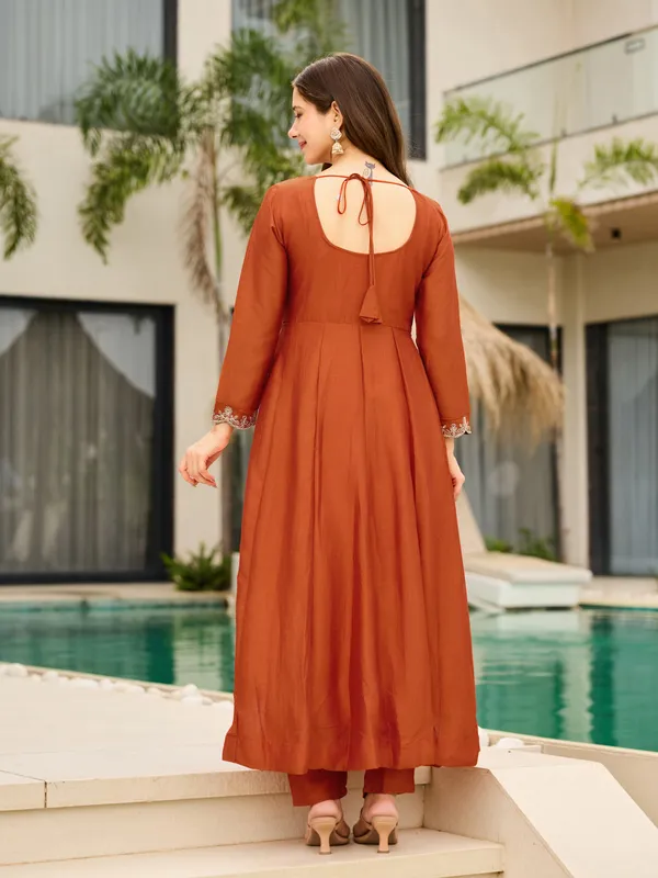 Sherri_Hill-Kurta_Set-ORANGE