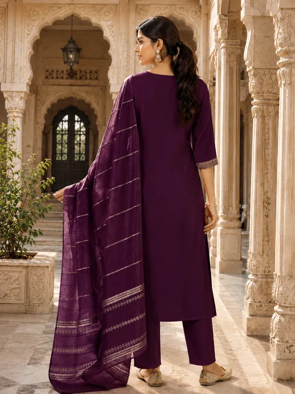 Sherri_Hill-Kurta_Set-WINE
